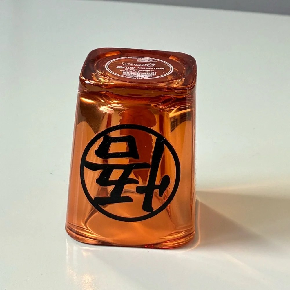 Orange Super Goku Dragon Ball Z Square Shot Glass - 2 oz.